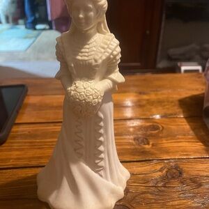 Elegant Cream Figurine